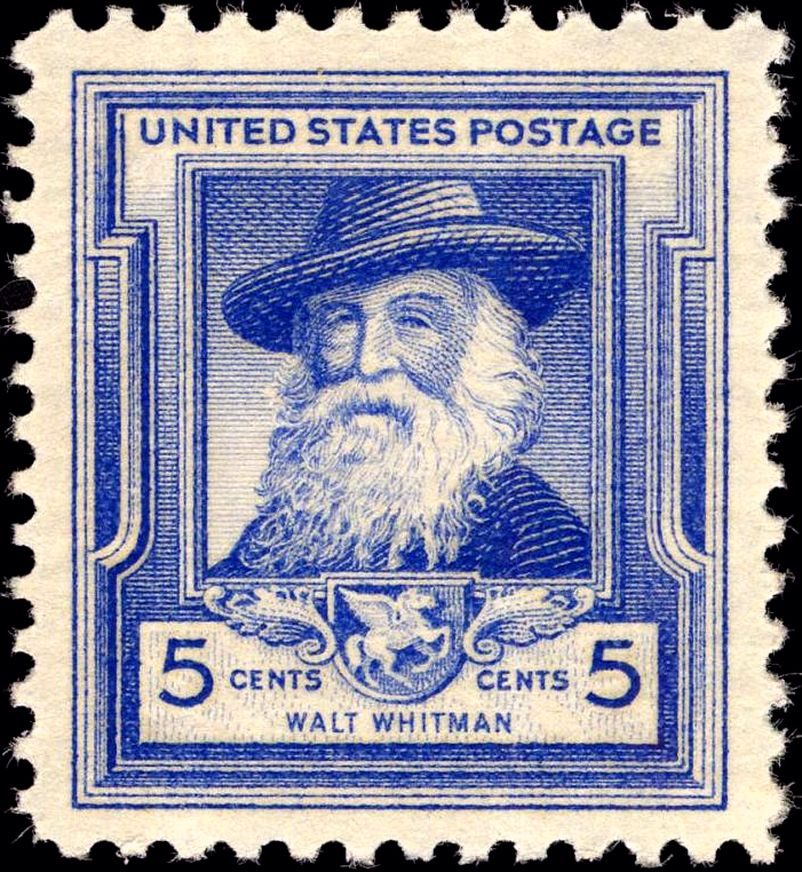U.S. postage with Walt Whitman