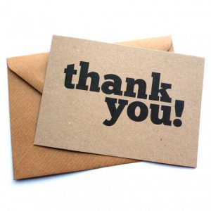 Tips for Writing Professional Thank You Notes