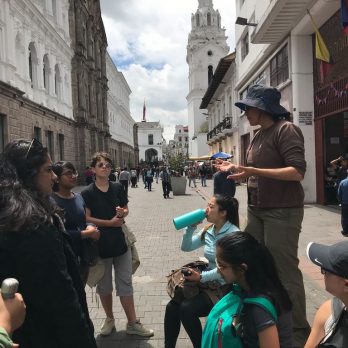 Kenan Scholars Studying Abroad in Ecuador 2019